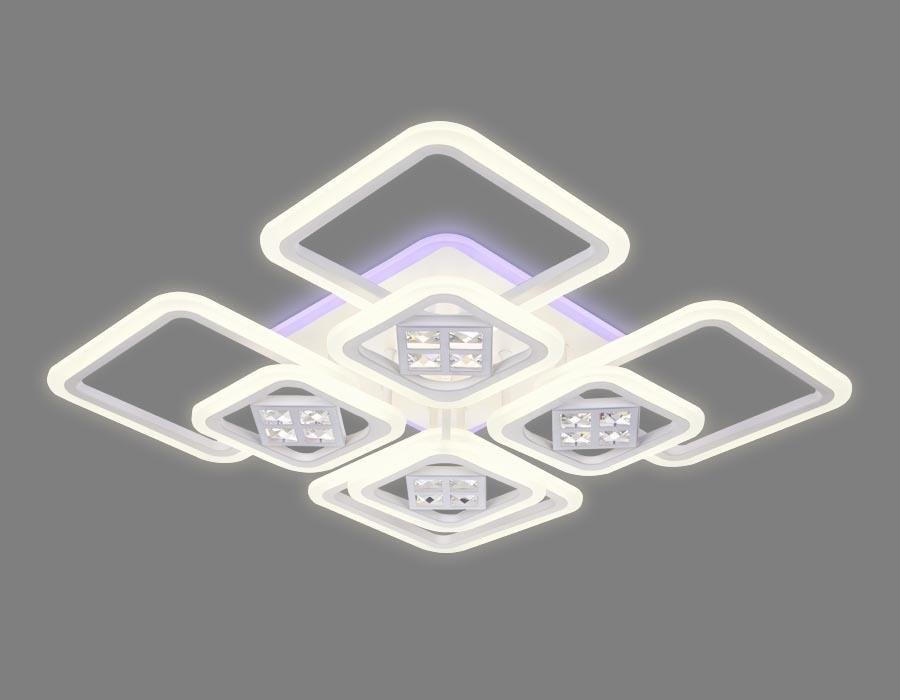 Потолочная светодиодная люстра Ambrella light Ice FA289