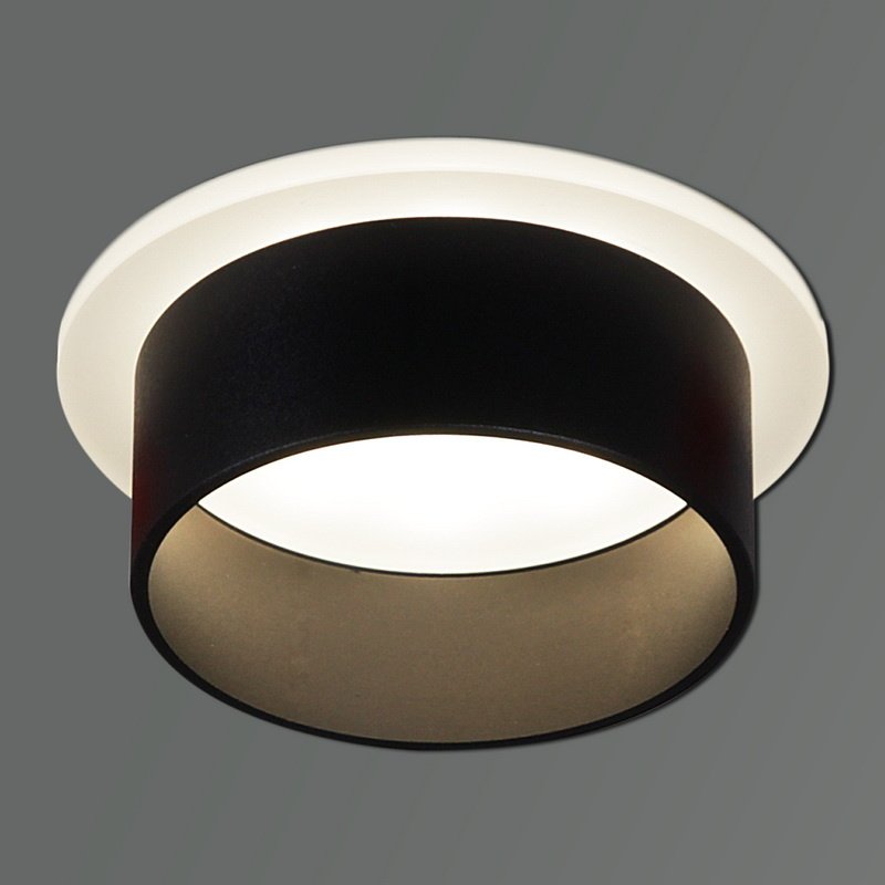 Точечный светильник Reluce 16075-9.5-001QR SMD7W BK
