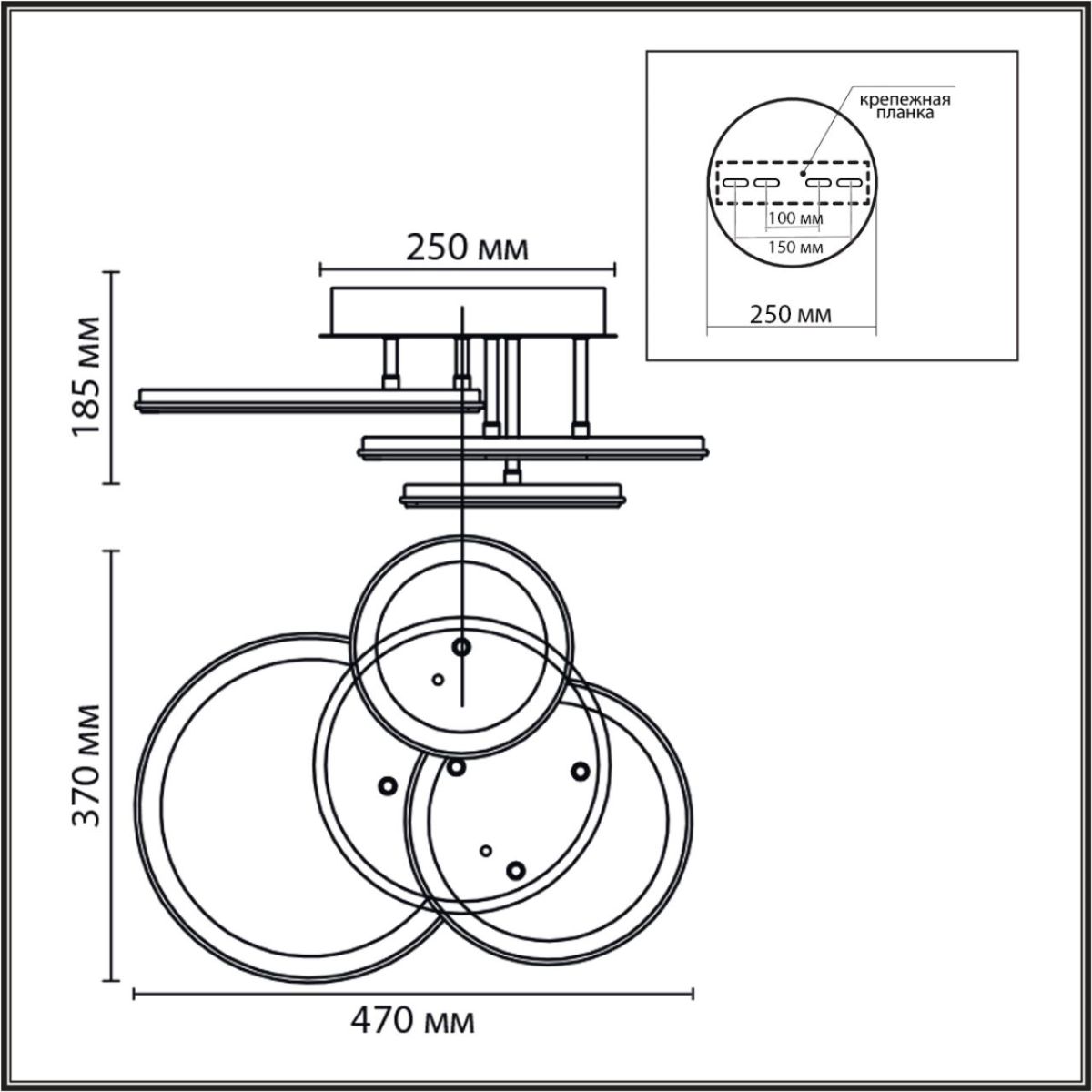 Потолочная люстра Lumion Ledio Alis Smart 8380/60CL