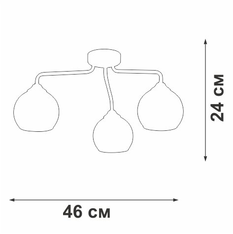Потолочная люстра Vitaluce V3096-9/3PL