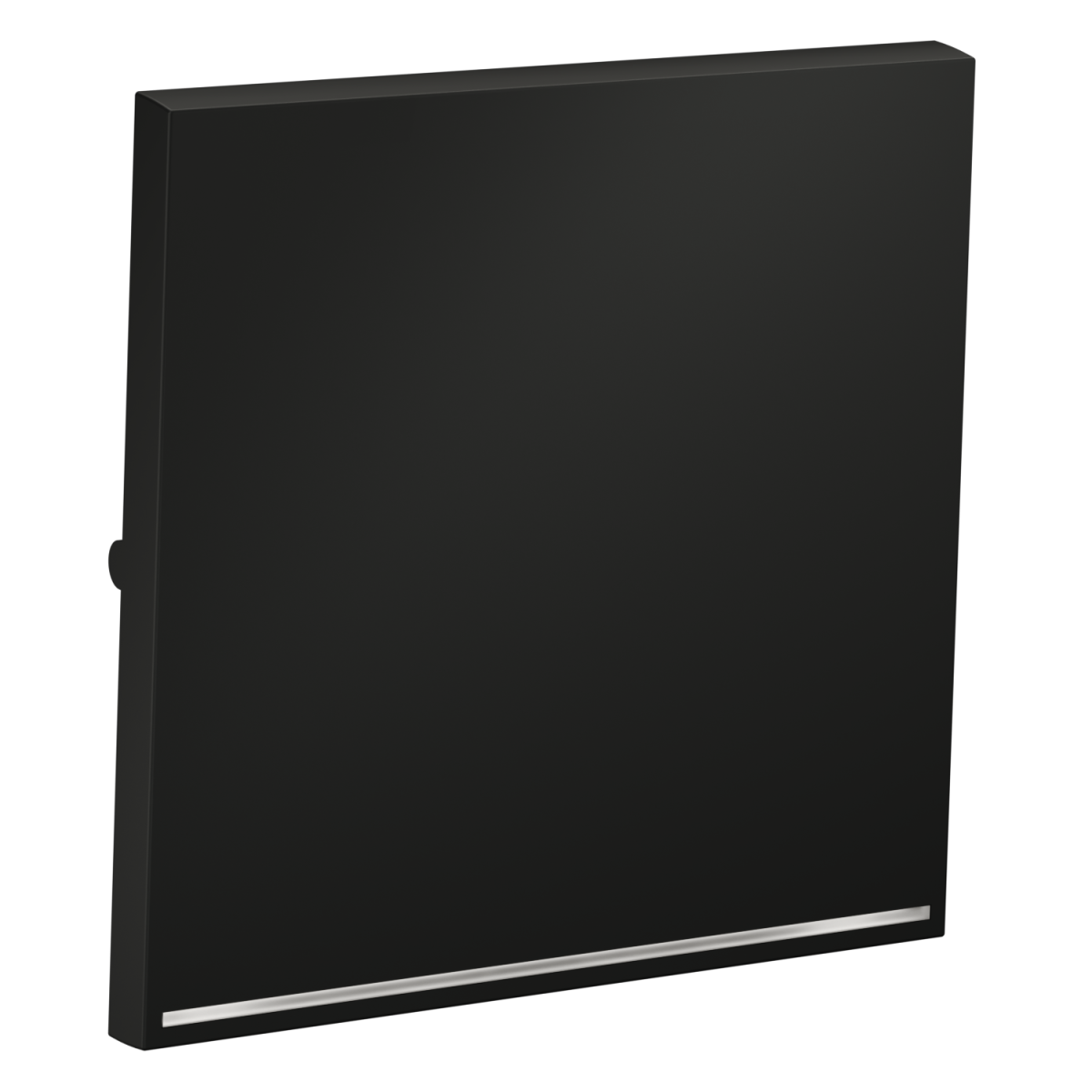 Клавиша для выключателя/переключателя одноклавишного с подсветкой Voltum S70 (графит) VLS000207