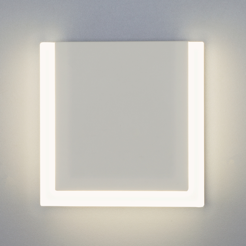 Настенный светодиодный светильник Eurosvet Radiant 40146/1 LED белый
