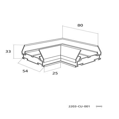 Коннектор для соединения треков под углом 90 Favourite Practica 2203-CU-001