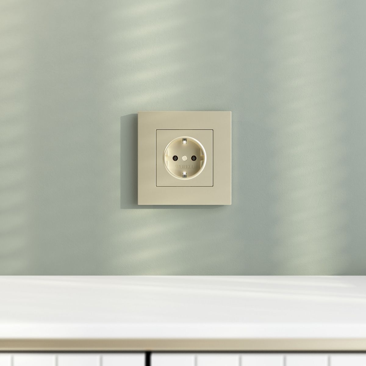 Рамка на 1 пост Werkel Slab (шампань софт) W0012911 4690389218385 a069624