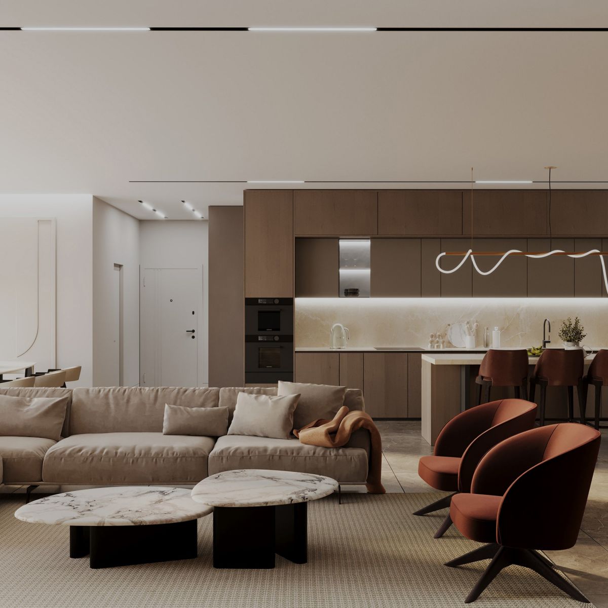 Трековый магнитный светильник Hesby Lighting ElDeko HSBL_0151