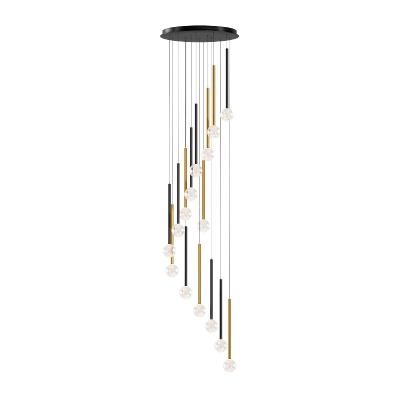 Каскадная люстра Maytoni Bubble dream MOD383PL-L40BBS3K