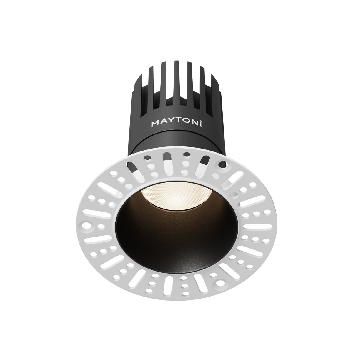 Встраиваемый светильник Maytoni Dip DL122-15W-4K-TRS-B