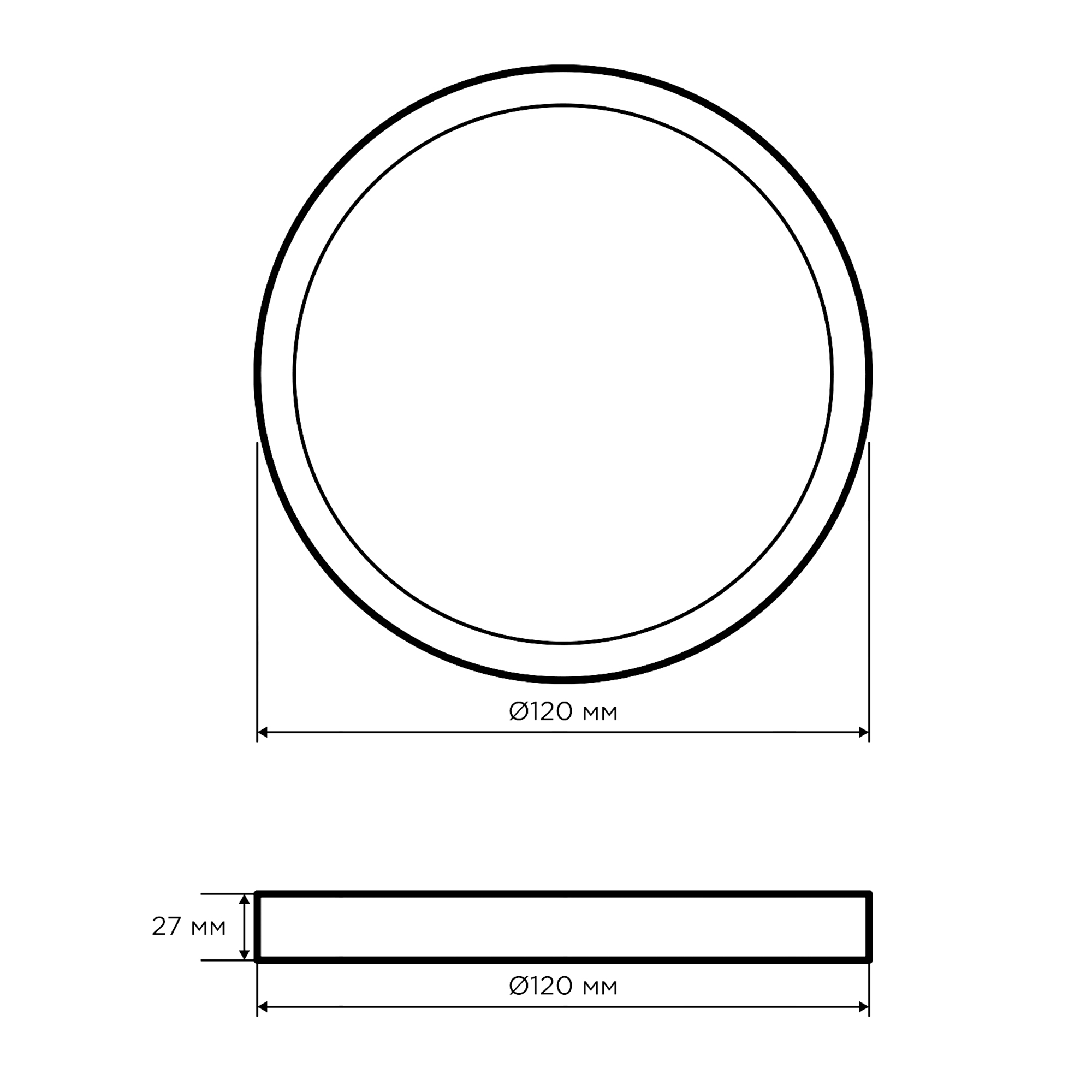 Накладная светодиодная панель Apeyron 06-35