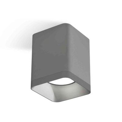 Комплект накладного светильника Ambrella light Techno Spot XS7814003 SGR/SSL серый песок/серебро песок (C7814, N7703)