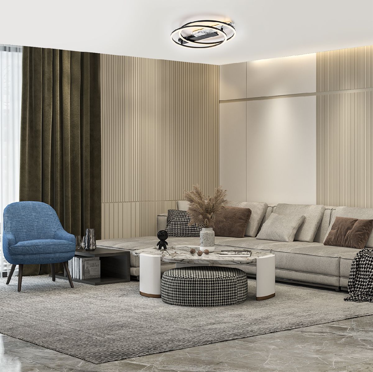 Потолочная люстра Escada Slab 10252/2LED