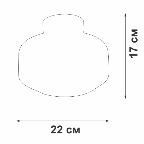 Потолочный светильник Vitaluce V2559-8/1PL