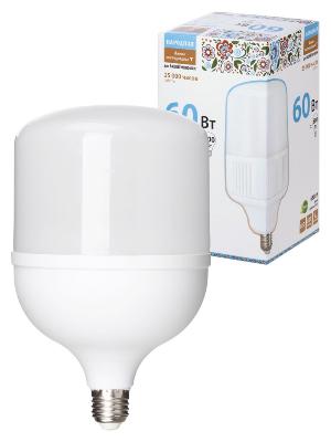 Лампа светодиодная TDM Electric Народная E27 60W 6500K матовая SQ0340-1649