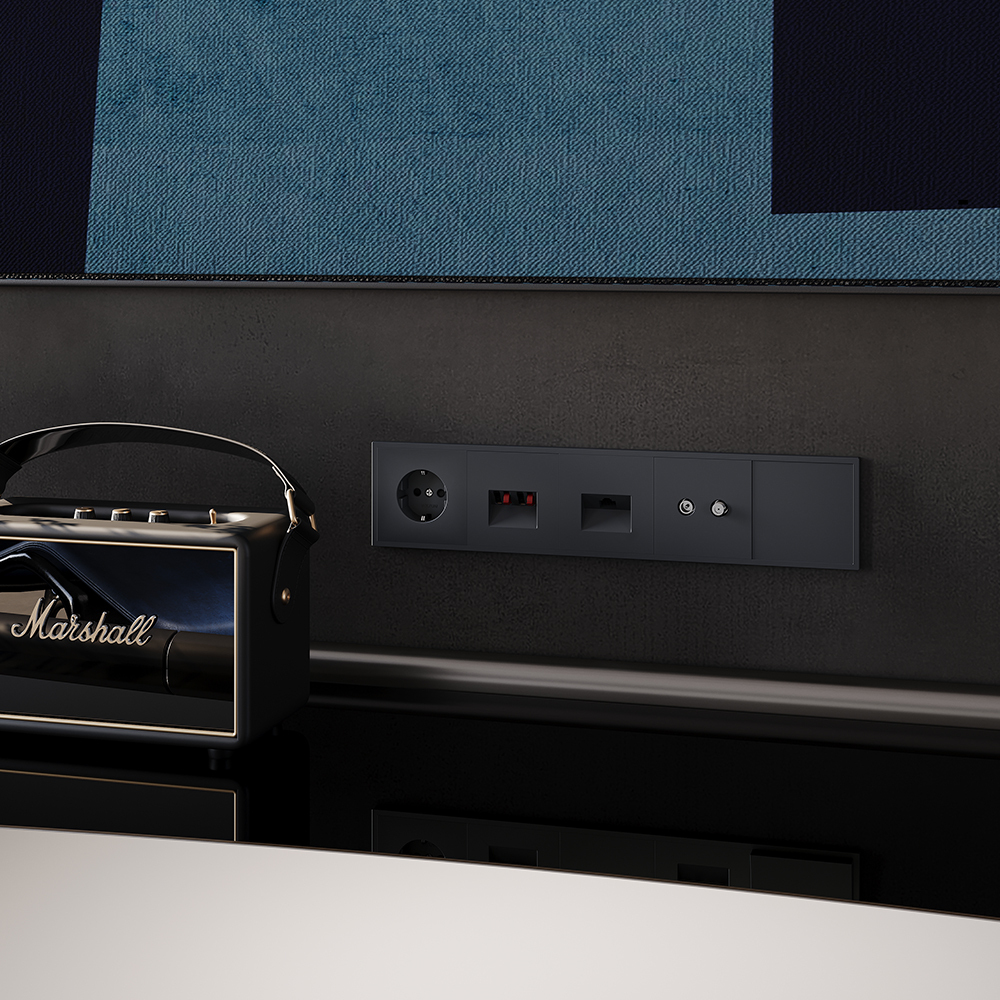 Розетка телевизионная Voltum S70 VLS060407