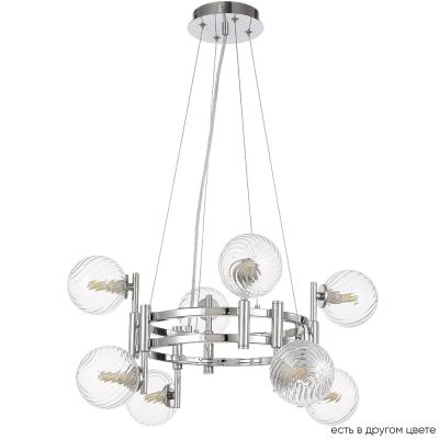 Подвесная люстра Crystal Lux LUXURY SP8 CHROME