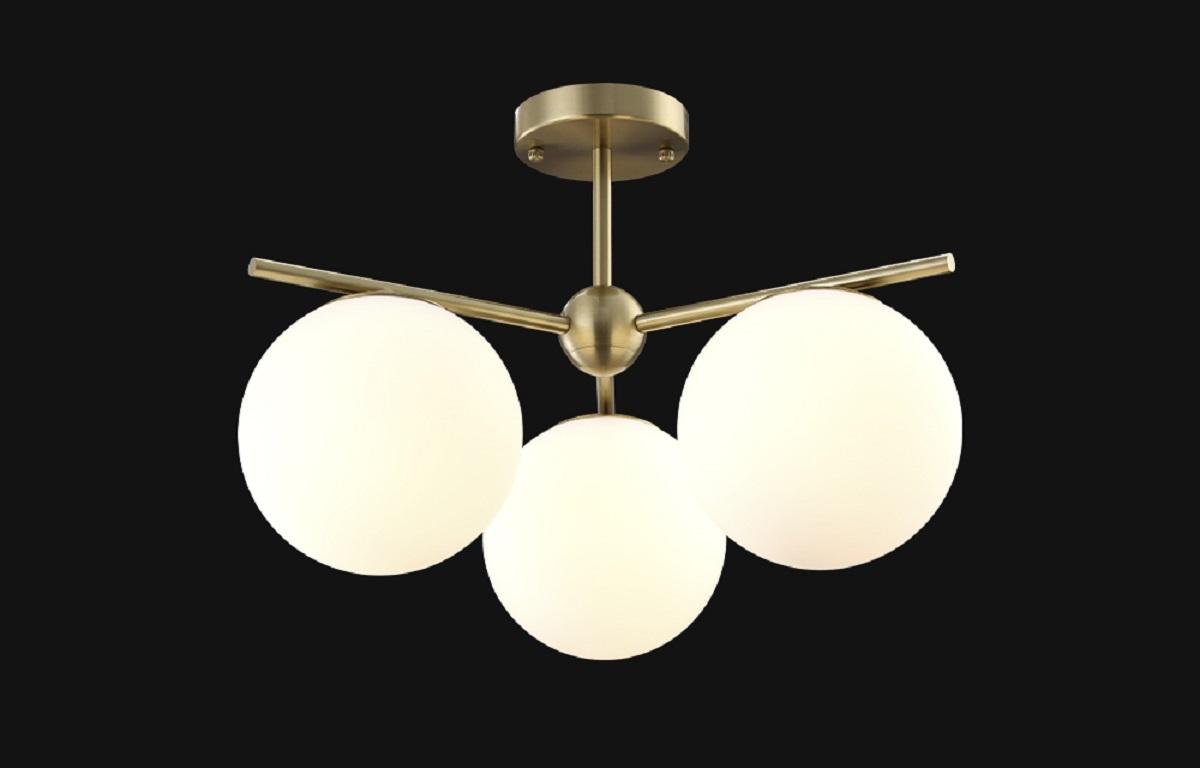 Подвесная люстра Crystal Lux FELIZ SP-PL3 BRONZE/WHITE