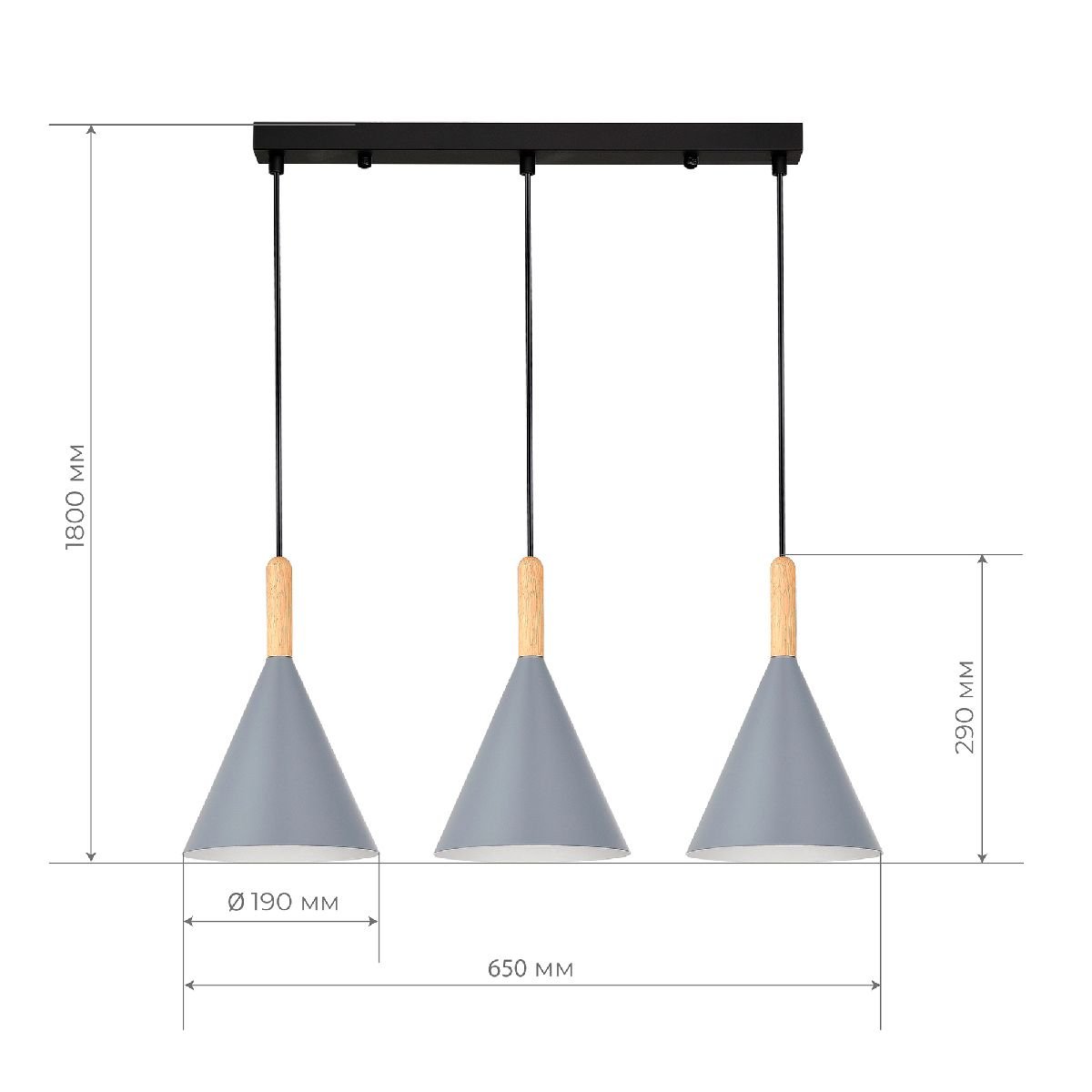 Подвесной светильник Evoluce Arket SLE1255-413-03