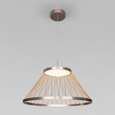Подвесная люстра Eurosvet Cesta 40017/1 LED коричневый a069288