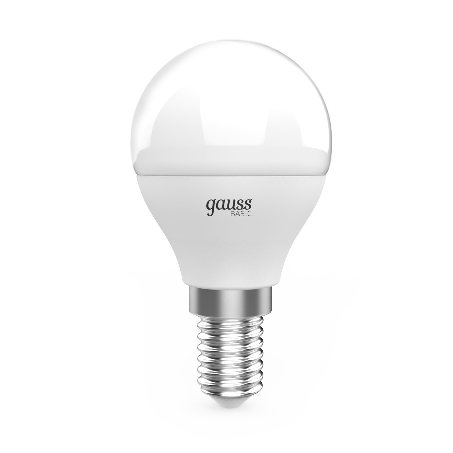 Лампа светодиодная Gauss Basic E14 5,5W 3000K 10531152T