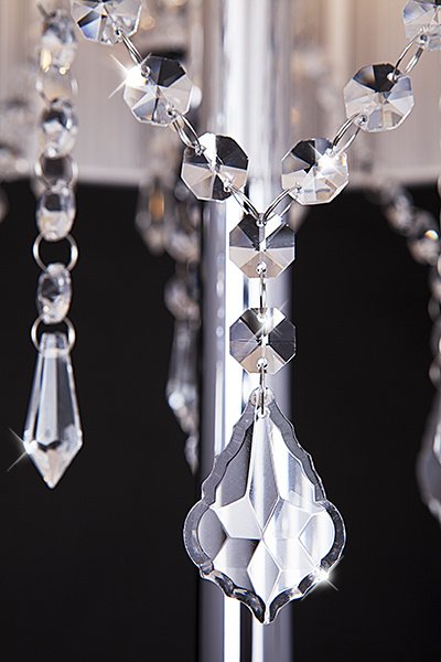 Торшер Eurosvet 2045/3F хром/белый