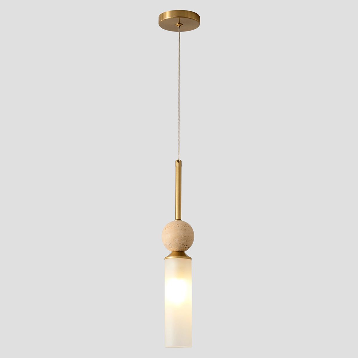 Подвесной светильник Crystal Lux SIMPLY SP1 BRASS