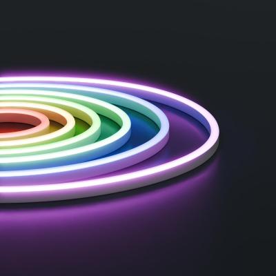 Гибкий неон Apeyron 220В, 6Вт/м, RGB, smd 5050, 80д/м, 10*18мм, 50м, IP65 17-49