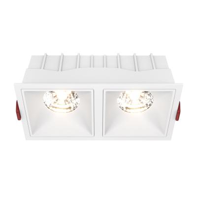 Встраиваемый светильник Maytoni Technical Alfa LED DL043-02-15W3K-SQ-W