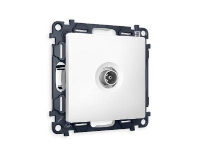 Комплект механизма TV розетки проходной 5-1000 MHz 4dB Ambrella Volt Alfa MA133030