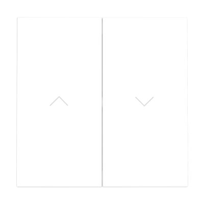 Клавиши для выключателя жалюзи Voltum S70 (белый матовый) VLS002502