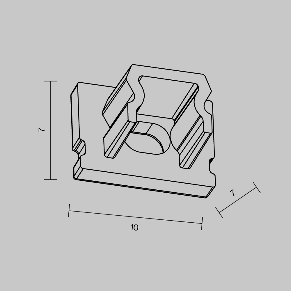 Комплект заглушек (2 шт.) Maytoni 642010