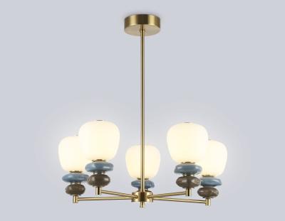 Люстра на штанге Ambrella Light High Light Ceramo Modern LH53164