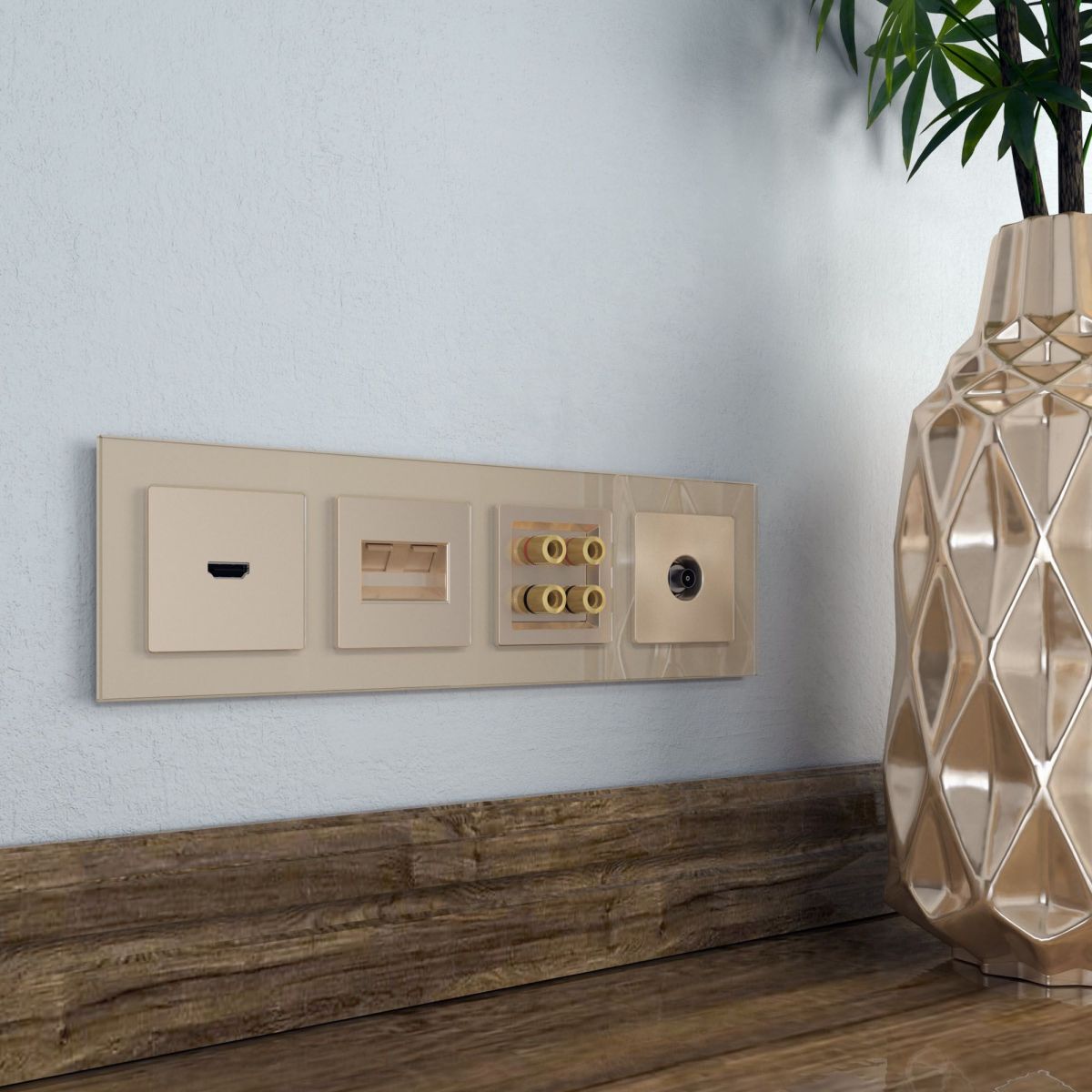 Накладка для розетки HDMI Werkel W1196011 4690389157561 a050870