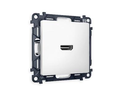 Комплект механизма розетки HDMI 2.0 40V/500mA 2.0GHz 5-18Gbit/s Ambrella Volt Alfa MA134010