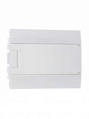 Бокс ABB Mistral41 встраиваемый 12М (1x12) белая дверь с винтовым клеммным блоком