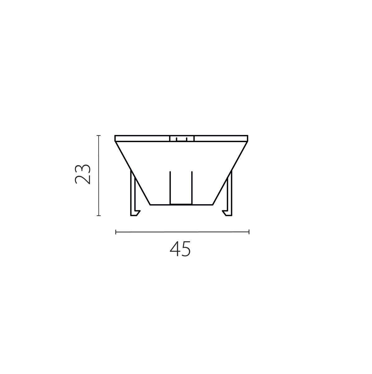 Рефлектор сменный 15G к 3850xx (D86) Lightstar Ciclone 385001