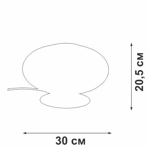 Настольная лампа Vitaluce V2888-8/1L