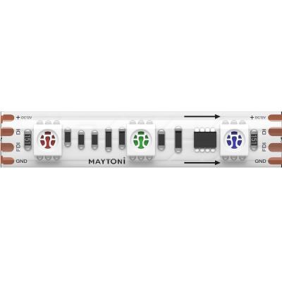 Светодиодная лента Maytoni Led Strip 12В 5050 14,4Вт/м RGB 5м IP 65 201243