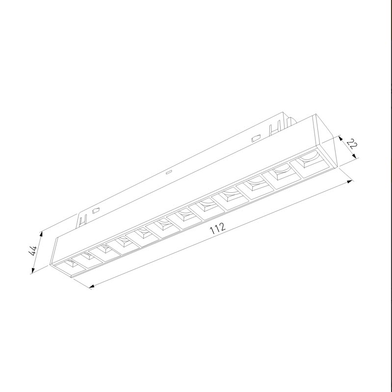 Трековый светильник Elektrostandard Slim Magnetic 4690389178900