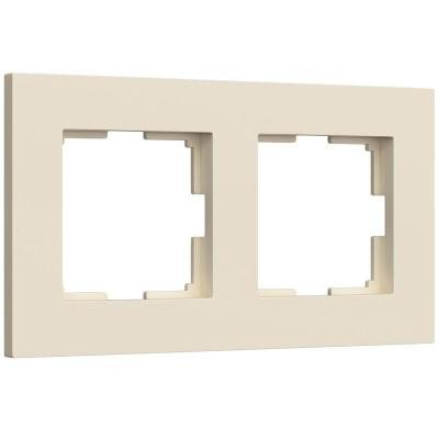 Рамка на 2 поста Werkel Slab айвори матовый W0022962 4690389193392