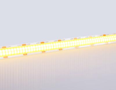 Светодиодная лента Ambrella Light Illumination COB 616Led/19W m/ 24V IP20 3000K/ 5m*12mm*2mm (2 конт.) GS4801