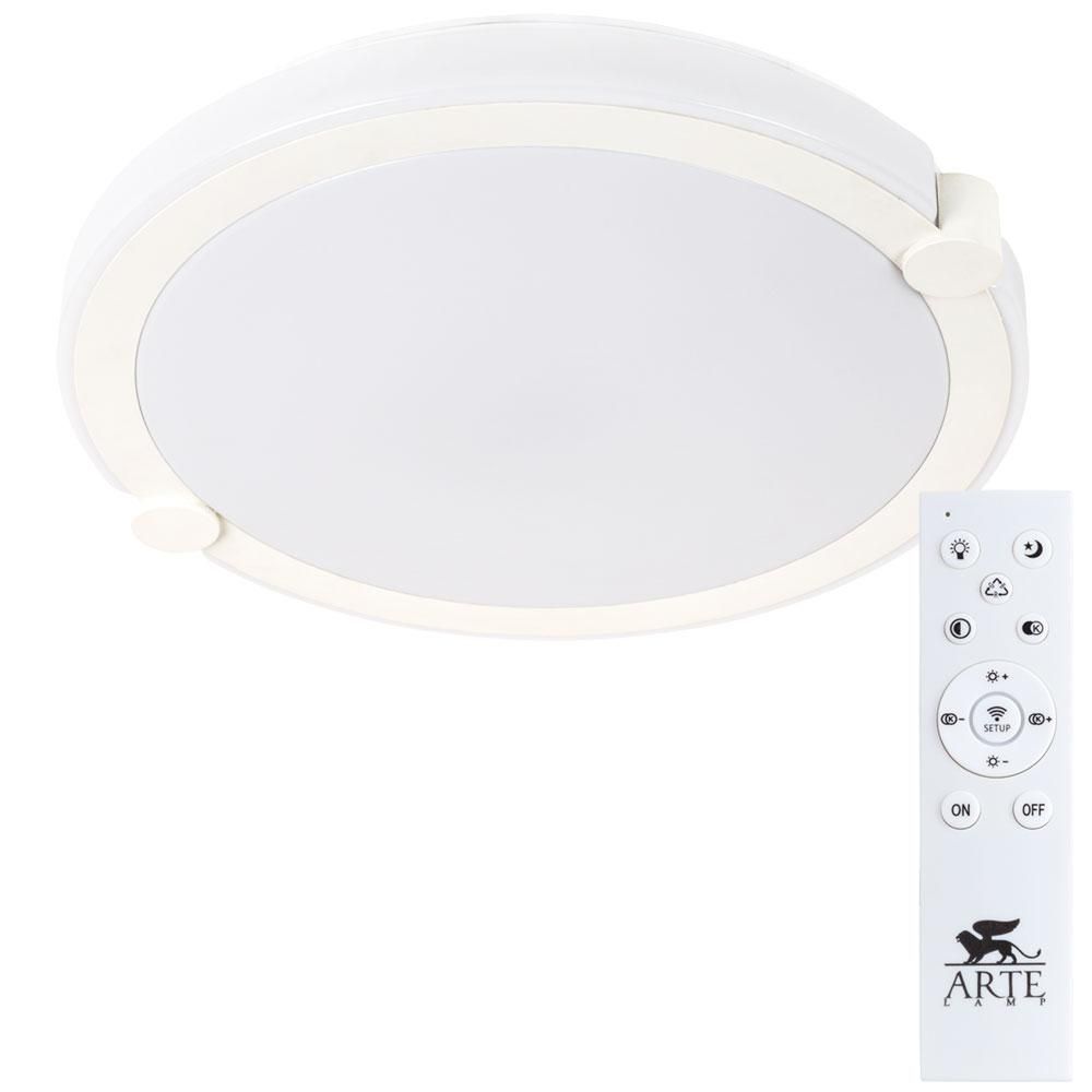 Потолочный светодиодный светильник Arte Lamp Biscotti A2679PL-72WH