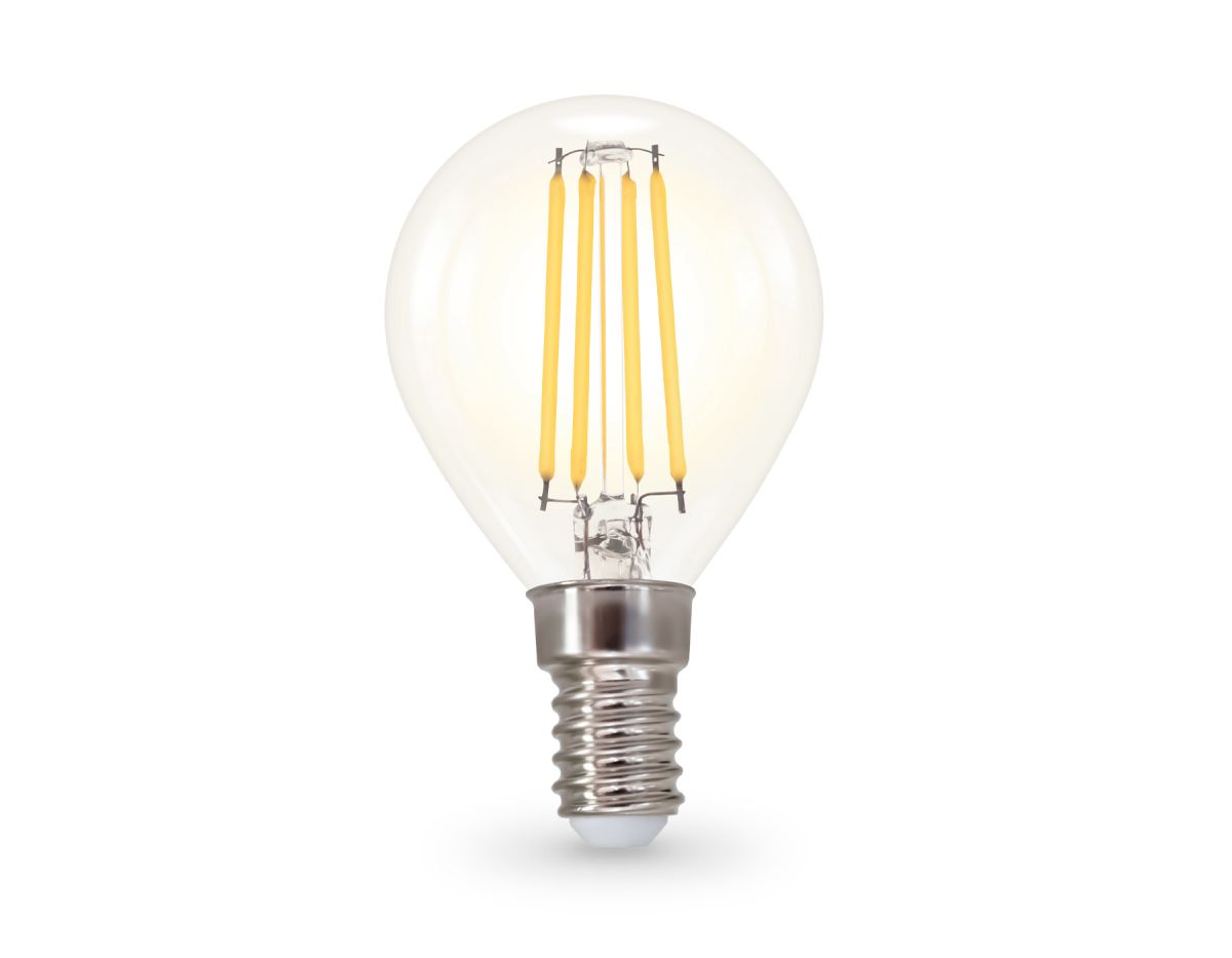 Филаментная светодиодная лампа Ambrella Light Bulbing E14 11W 4000K шар 451134