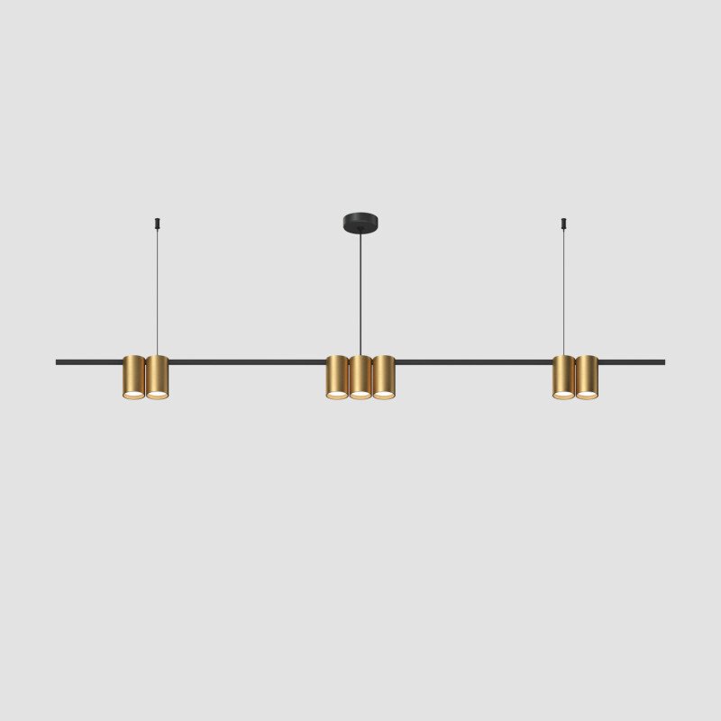Подвесной светильник Denkirs Orbit DK4063-BK+SG