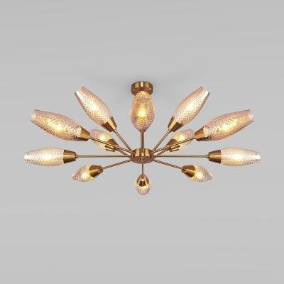 Подвесная люстра Eurosvet Thalia 60140/12 золото