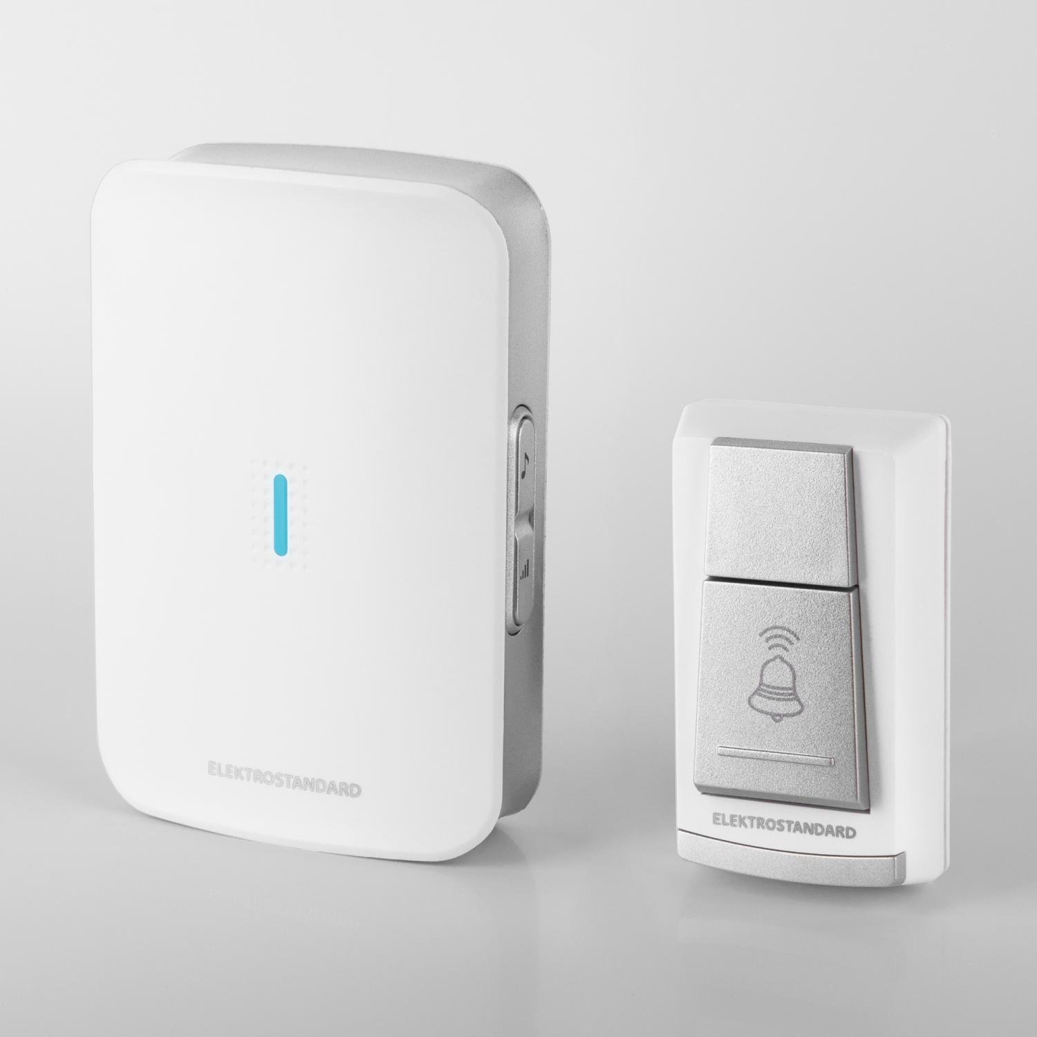 Звонок беспроводной Elektrostandard DBQ19M WL 36M IP44 белый 4690389140167