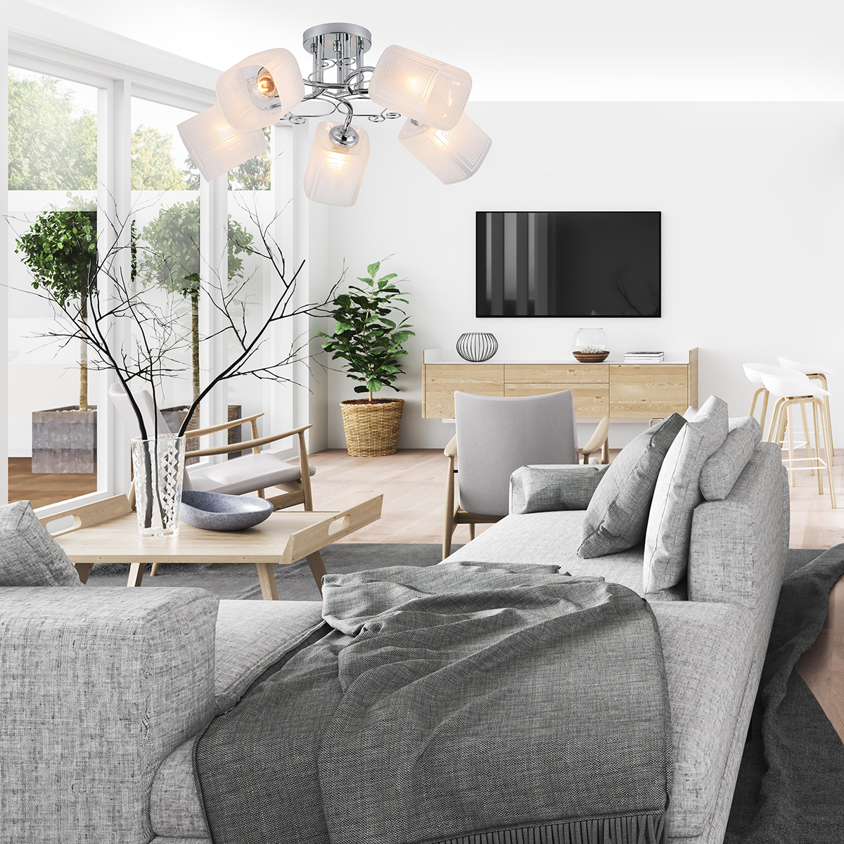 Потолочная люстра Escada Spirea 1105/5PL