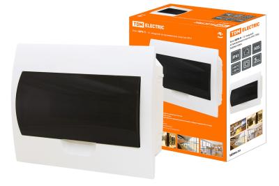 Бокс TDM встраиваемый ЩРВ-П-12модулей пластик IP41