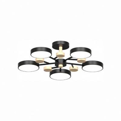 Люстра на штанге LED4U L3204-620 BK