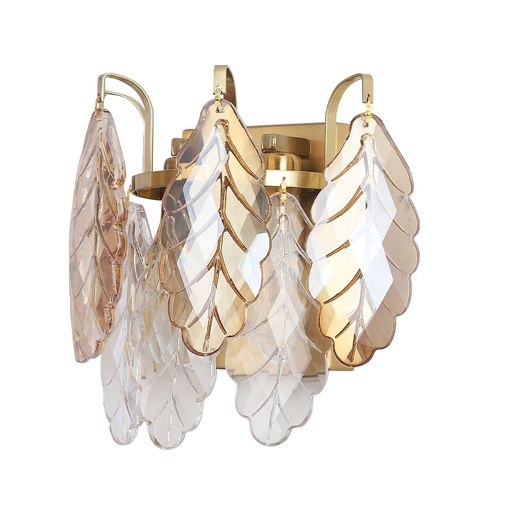 Настенный светильник Crystal Lux TREVI AP2 BRASS
