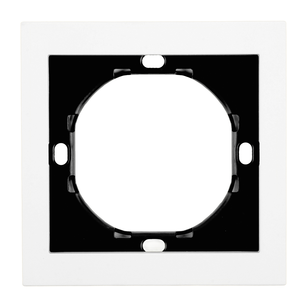 Рамка 1-местная Stekker Мия PFR00-3001-01 белая магнолия 50456