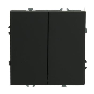 Переключатель 2-клавишный перекрестный Stekker Эмили RSW10-5111-05 50167
